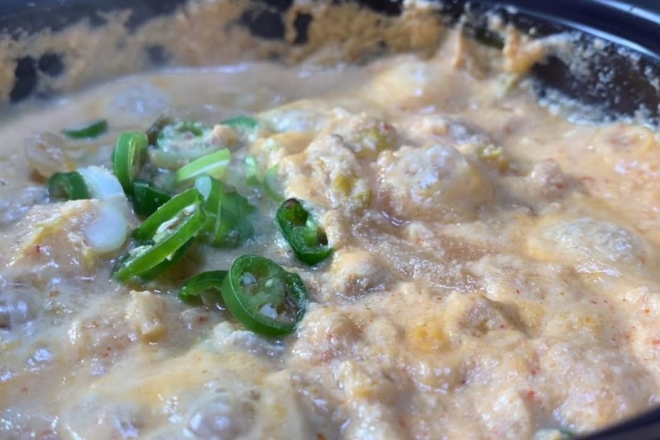 비지찌개ㅣ김치비지찌개ㅣ돼지고기비지찌개ㅣ콩의 고소함을 그대로 살린 고소하고 부드러운 콩비지찌개 만들기ㅣPureed Soybean And  Kimchi Stew - Youtube