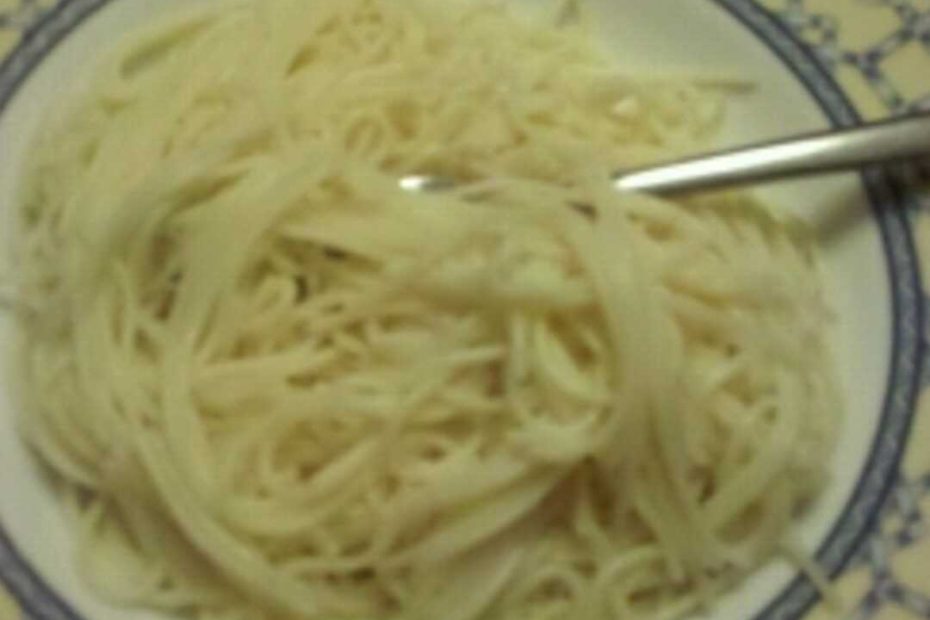 Calories In 1/2 Cup Of Cooked Spaghetti And Nutrition Facts