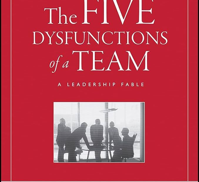 The Five Dysfunctions Of A Team: A Leadership Fable, 20Th Anniversary  Edition: Lencioni, Patrick: 0352713295663: Amazon.Com: Books
