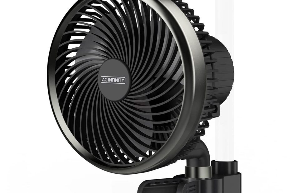 Amazon.Com: Ac Infinity Cloudray S6, Grow Tent Clip Fan 6” With 10-Speeds,  Ec-Motor, Weatherproof Ip-44, Auto Oscillation, Quiet Hydroponics  Circulation Cooling : Patio, Lawn & Garden