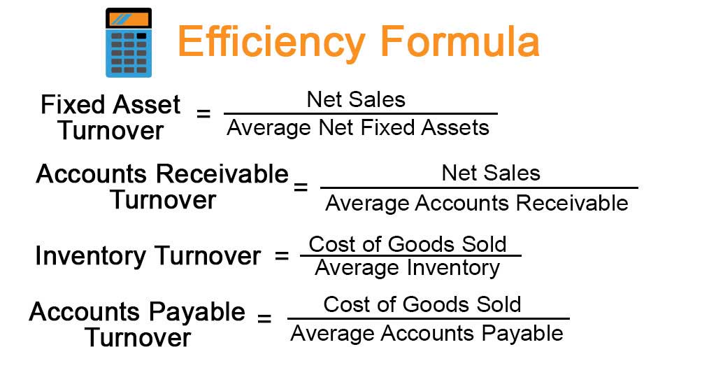 Efficiency Ratio Formula | Examples With Excel Template