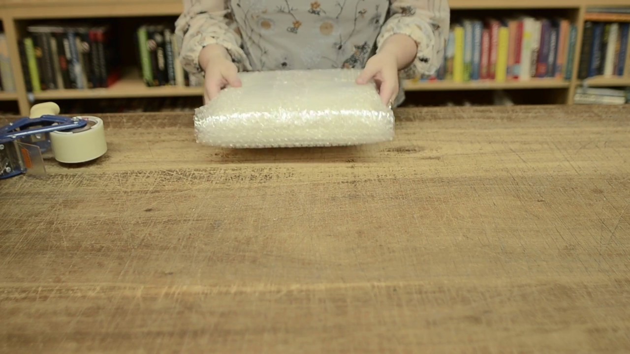 How To Pack & Ship A Book - Youtube