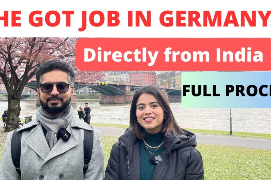 How To Get Job In Germany Directly From India I His Experience I Tips &  Tricks - Youtube