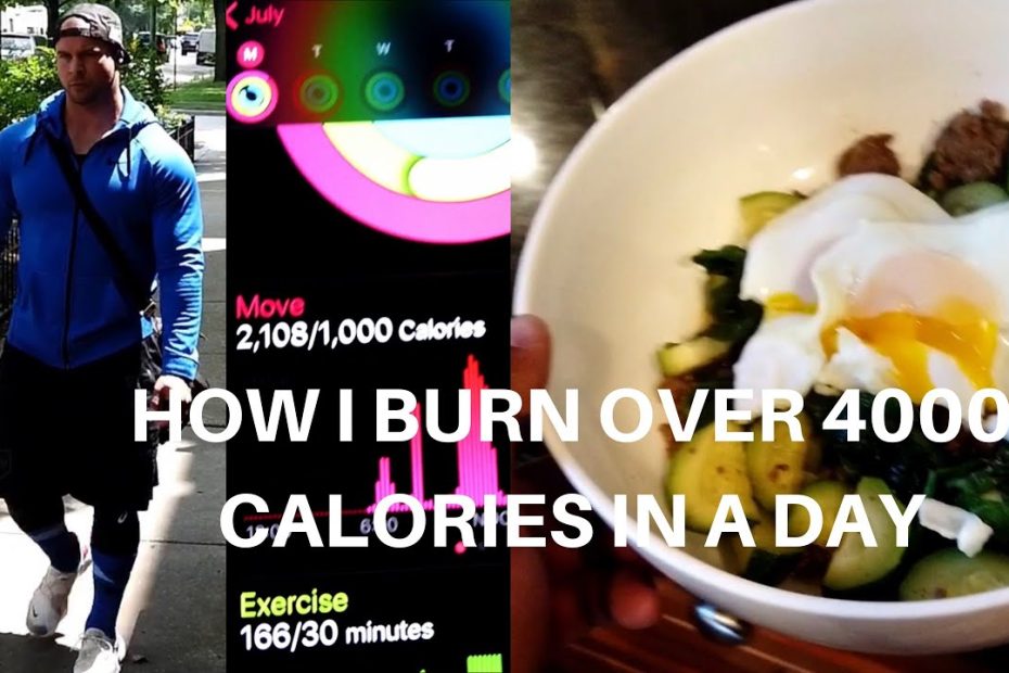 How I Burn Over 4000 Calories In A Day With Full Day Of Eating Vertical Ish  Day 161 - Youtube
