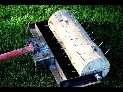 DIY | How To Make A Lawn Roller Aerator